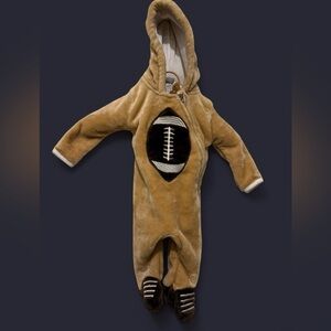 Mick Mack baby fleece infant newborn winter football body suit